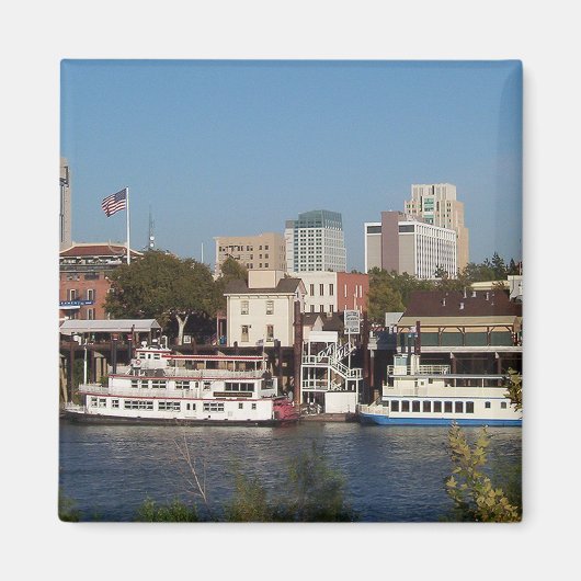 Sacramento, CA Magnet (Devant)