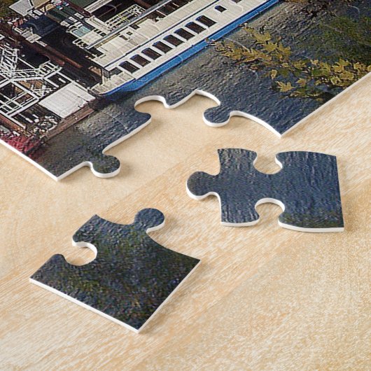 Sacramento, CA Riverfront Puzzle Legpuzzel (Zijkant)