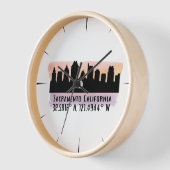 Sacramento CA Stadssilhouet (Hoek)