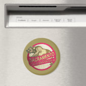 Sacramento California  beer magneet (Insitu (Vaatwasser))