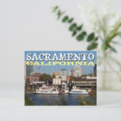 Sacramento California Briefkaart (Staand voorkant)