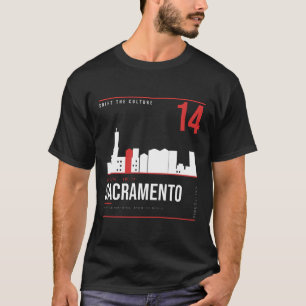 Sacramento California Silhouette ShiftTape Vol 14 T-shirt