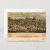 Sacramento, Californië (1850) Briefkaart (Voorkant / Achterkant)