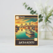 Sacramento, Californië |  Briefkaart (Staand voorkant)