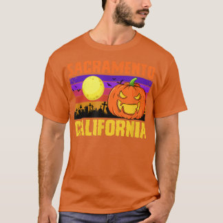 Sacramento Californië Happy Halloween-feest Lokaal T-shirt