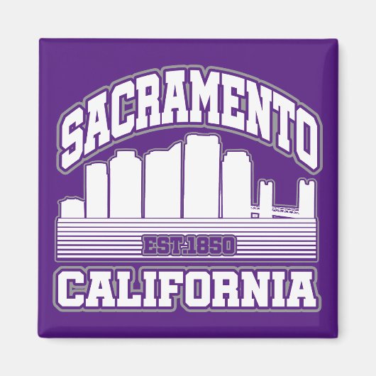Sacramento, Californië Magneet (Voorkant)