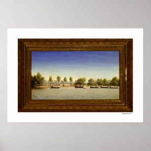 Sacramento City, juillet 1849 Poster