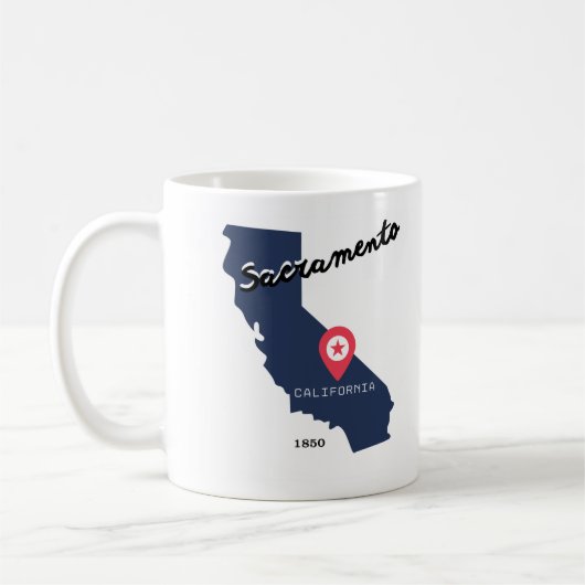 Sacramento coffee mug (Gauche)