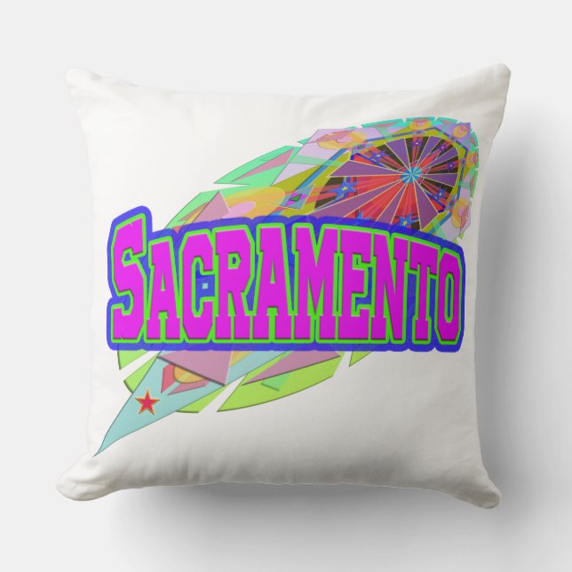 Sacramento Future Pillow Kussen (Voorkant)