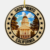 Sacramento Keramisch Ornament (Achterkant)