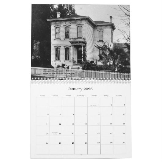 Sacramento Residences Kalender (Jan 2026)