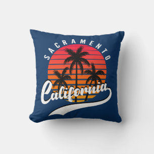 Sacramento Retro Sunset Sierkussen