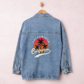 Sacramento Retro Sunset Vrouwen Denim Jacket (Hangar)
