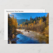 SACRAMENTO RIVER SUNRISE BRIEFKAART (Voorkant / Achterkant)