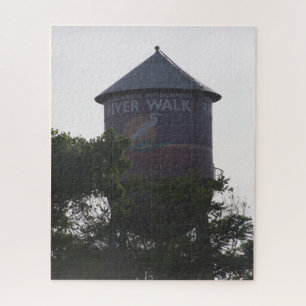 Sacramento River Walk Water Tower Jigsaw Puzzle