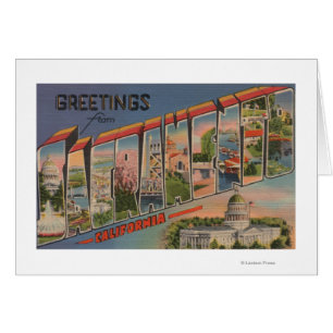 Sacramento, scènes de lettre de CaliforniaLarge