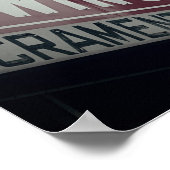 Sacramento Sewing Machine Center Poster (Hoek)