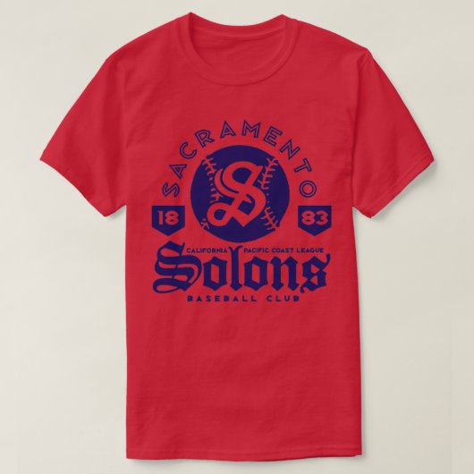Sacramento Solons T-shirt (Design voorkant)