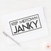 Sacramento Sticker "Keep Midtown Janky" (Enveloppe)