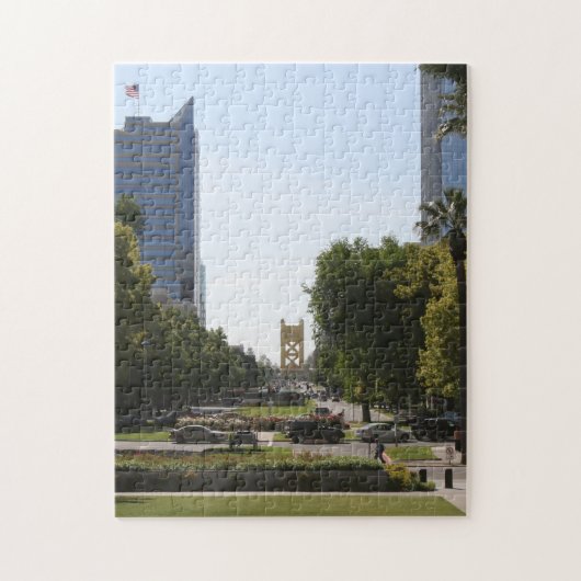 Sacramento: Towerbrug van Capitol Mall Legpuzzel (Verticaal)
