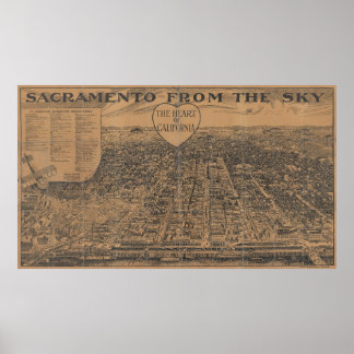 Sacramento uit het Poster Sky
