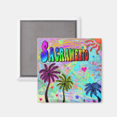 Sacramento Vivid Romance Magnet (Recto/Verso)
