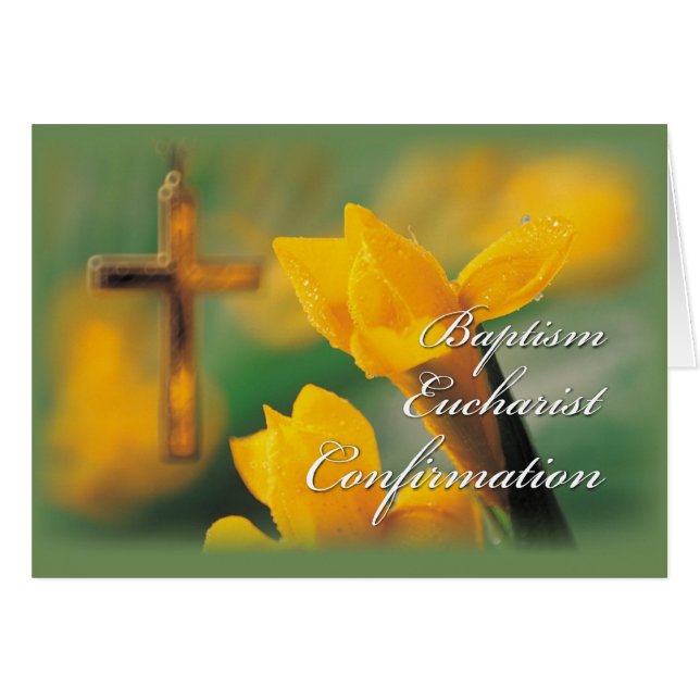 Sacraments d'amorce de confirmation (Devant horizontal)