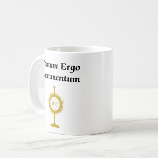 Sacramentum mug (Devant gauche)