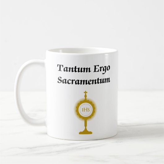 Sacramentum mug (Gauche)