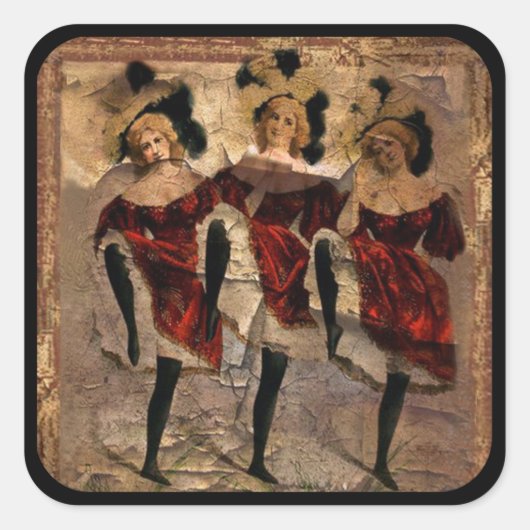 Sacré Bleu ! Autocollant (Devant)