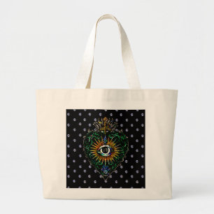 Sacré-Cœur avec sac à main géant aux yeux omniprés