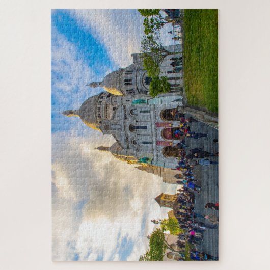 Sacre Coeur Basilique in Montmartre, Parijs, Frank Legpuzzel (Verticaal)