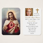 Sacré Coeur de Jésus (Devant & derrière)