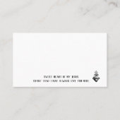 Sacré Coeur de Jésus - Demande de cartes (Dos)