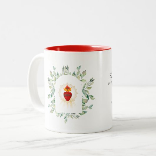 Sacré Coeur de Jésus Mug (Devant gauche)