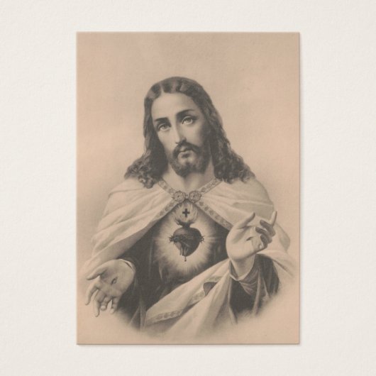 Sacré Coeur de Jésus Promesses Sainte Marguerite M (Devant)