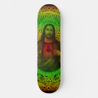 Sacré Coeur De Jésus Rastafari Skateboard