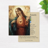 Sacré-Coeur funéraire Prière commémorative Carte S (Bureau)