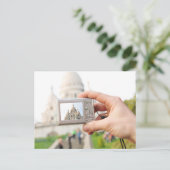 Sacre-Coeur in Parijs Briefkaart (Staand voorkant)