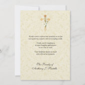 Sacré Coeur Jésus Merci de la Condolence catholiqu (Dos)