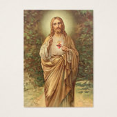 Sacré-Coeur Jésus Prière du Mémorial catholique (Devant)