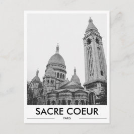 Sacre Coeur Kerk Parijs Foto Briefkaart