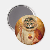 Sacré coeur Kitty Magnet (Recto/Verso)
