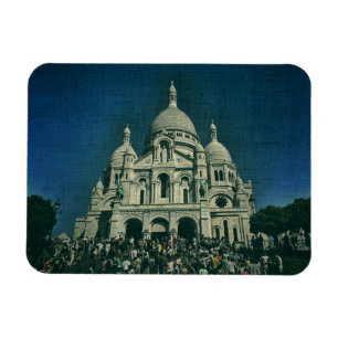 Sacré-Coeur Montmartre Parijs Architectuur Frankri Magneet