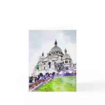 Sacre Coeur Note Kaart