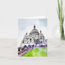Sacre Coeur Note Kaart