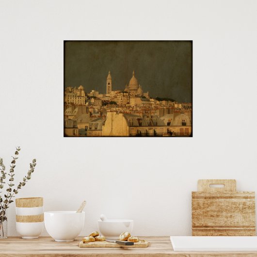 Sacre Coeur Poster (Keuken)