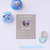 Sacred Axis | Third Eye Design Flyer (Enkel)