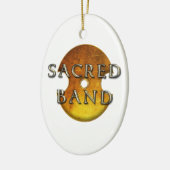 Sacred Band Logo Ornament (Links)