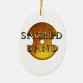 Sacred Band Logo Ornament (Voorkant)